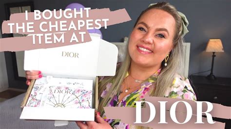 what's the cheapest thing from dior|cheapest thing at Dior.